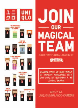 uniqlo sales associate job listing in orlando fl 30215818 snagajob sale associate responsibilities
